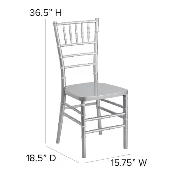 Silver Chiavari Chair